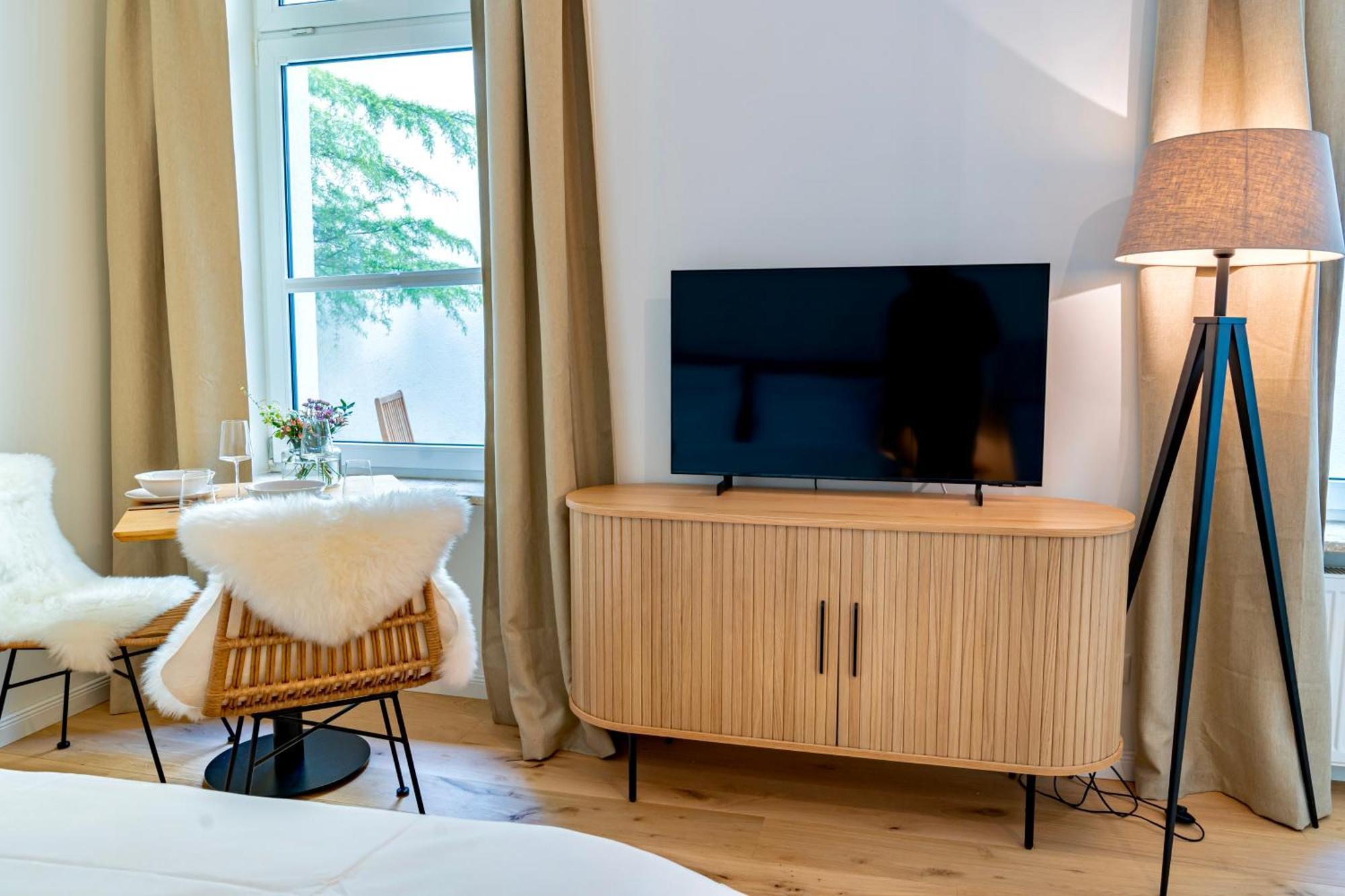 Appartamento Kapitaenshaus Friedrich Franz - Premium 200 Meter Vom Und Alten Strom *