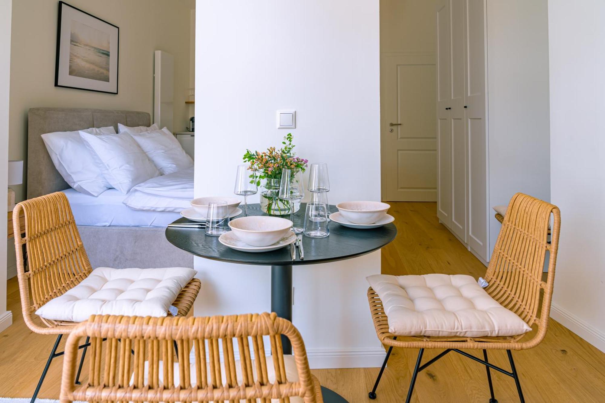 Kapitaenshaus Friedrich Franz - Premium 200 Meter Vom Und Alten Strom Apartment *